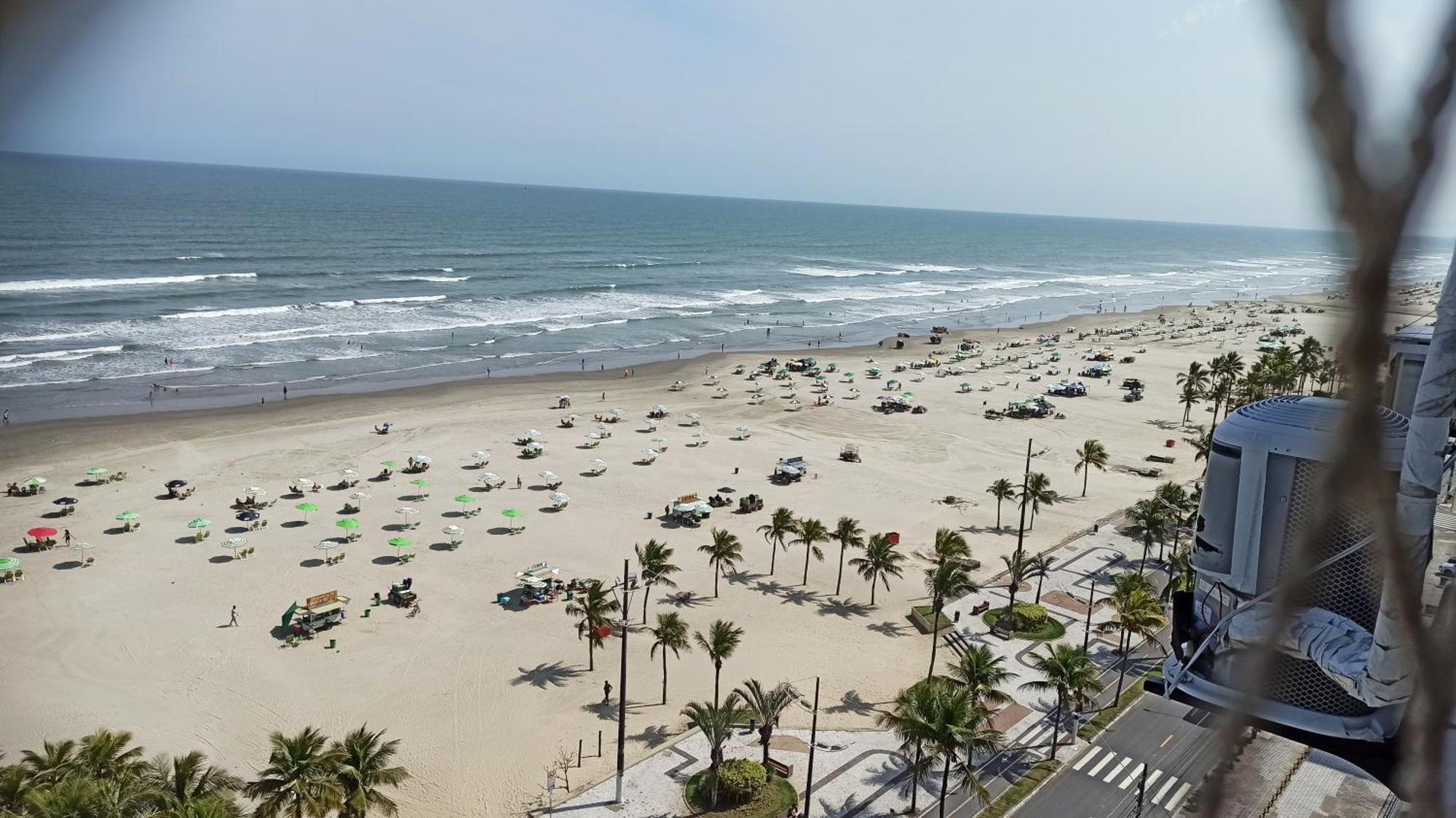 Apartamento De Frente E Com Vista Para O Mar 프라이아 그란데 외부 사진